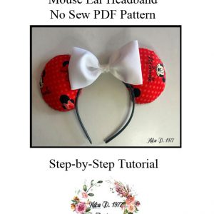 Mouse Ears PDF Tutorial & Pattern (No Sew)